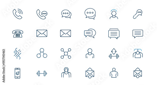 Colorful fruit collection isolated on white