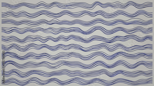 Wavy blue lines on a white background, abstract pattern, decorative design, wavy shapes, blue and white texture, flowing lines, artistic wallpaper, wavy pattern, abstract wallpaper, blue wavy lines.