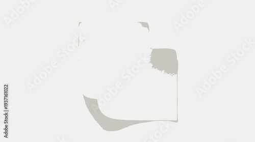 Abstract white background with subtle grey smudges and smears.