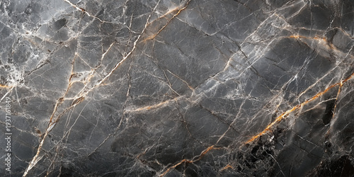 Black marble natural pattern for background, abstract black and white.