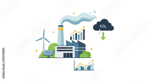 Sustainable Industry: Renewable Energy, CO2 Emission Reduction & Green Growth