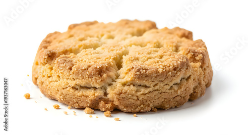 Wallpaper Mural A close-up view of a delicious cookie on a white background Torontodigital.ca