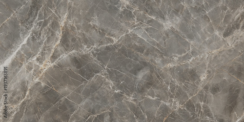 Close-up of Dark Stone Marble with Intricate Patterns and Textures. 