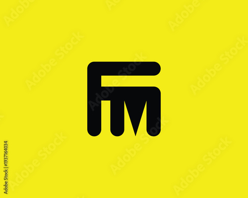 FM Logo Design. fm