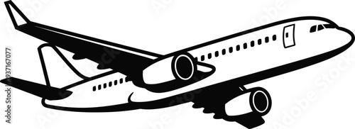 Vector airplane icon