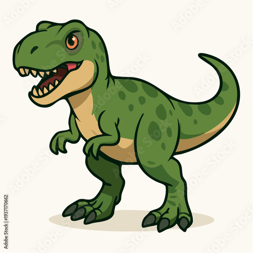 tyrannosaurus rex dinosaur vector
