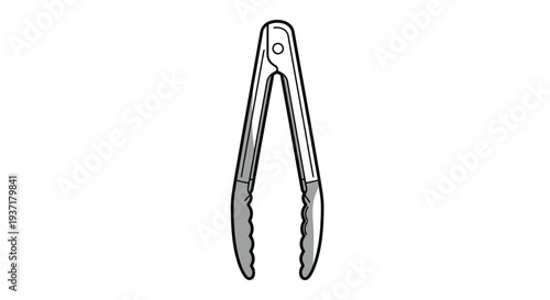 Metal Pliers Tool Close Up.