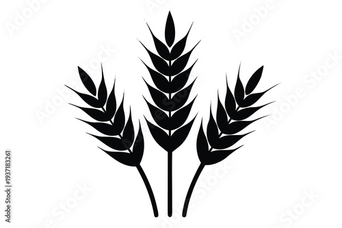 Wheat, Grain Stalks Icon