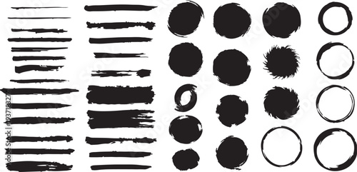 Creative Dry Brush Texture Collection