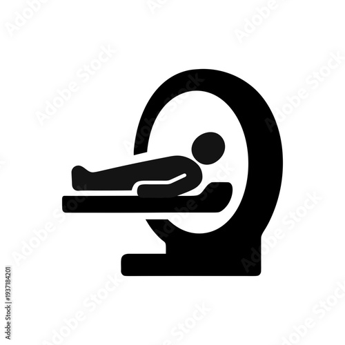 Diagnostic Scanning Journey Medical Icon