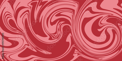 Meat steak texture, salmon pattern. Beef, pork meat and tuna line vector background, editable stroke. Marble liquid waves background.