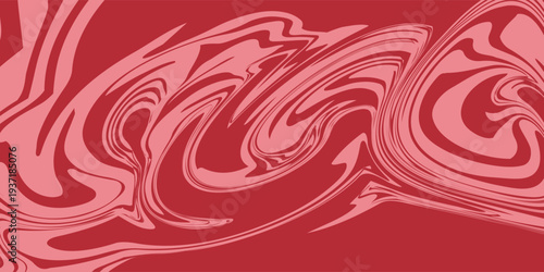 Meat steak texture, salmon pattern. Beef, pork meat and tuna line vector background, editable stroke. Marble liquid waves background.