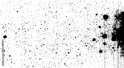 Rough effect of grunge wall design. grunge dust grainy wall overlay texture background for   dust overlay create grunge scratched effect. Black and white abstract background.