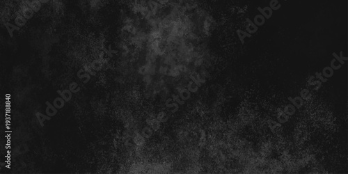 Abstract black gray wall textured background. Empty gray rusty stone or metal surface texture. Dark smoke texture. Black and white grunge wall. Light fog backgrounds. Cloud sky night. Slate surface.