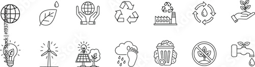 Earth day illustrations promoting environmental awareness and sustainability