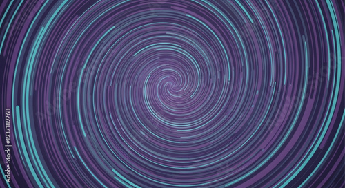 Star Trails Circular Pattern in Night Sky.