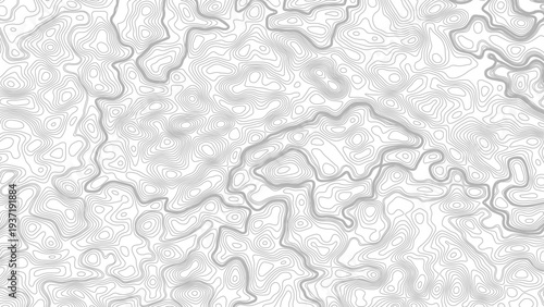 Abstract topography geographic contour map background design.