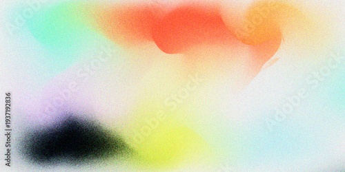 Mix colorful noisy gradient grunge grainy background image. Abstract wallpaper for modern design and presentation. Vibrant gradient background blending colors geometric pattern and gradient spectrum