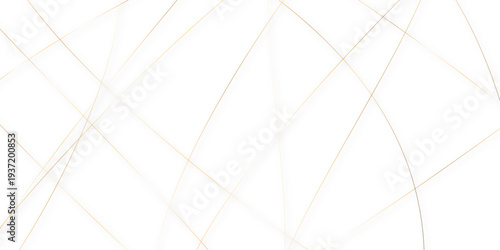 Abstract minimalistic white background with elegant intersecting colorful lines forming a geometric pattern. random chaotic line and creative geometric many square, triangle shape background.
