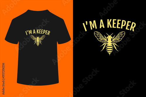 Beekeeper Gift I'm a (Bee) Keeper T-Shirt
