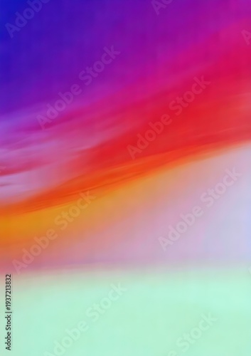 Vibrant gradient background with colorful clouds