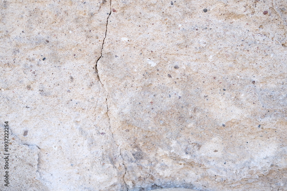 Obraz premium White concrete wall texture. Scratches, cracks and colored spots 