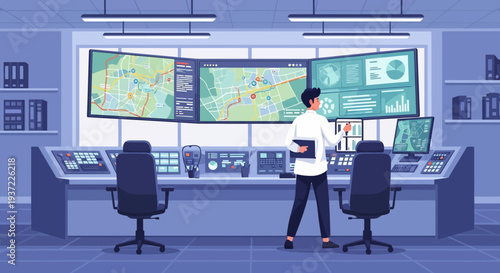 Control Room Operator Monitoring.