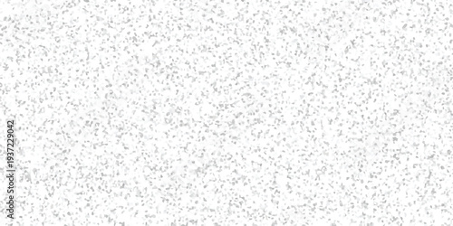 White textured background with a subtle overlay of small, irregular light gray shapes creating a delicate granular pattern for abstract design and digital art