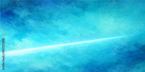 A deep blue grunge texture captures the abstract essence of ocean waves and a clear summer sky reflecting on the sea surface