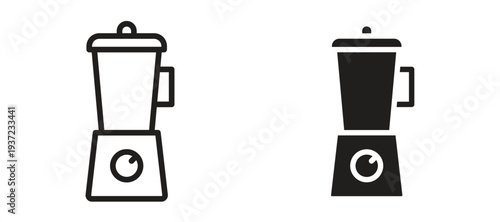 Blender icon vector design template and illustration EPS10.