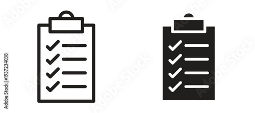 Clipboard check icon vector design template and illustration EPS10.