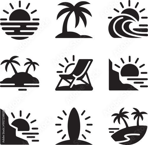 Vector design illustration with mixed colors and typography