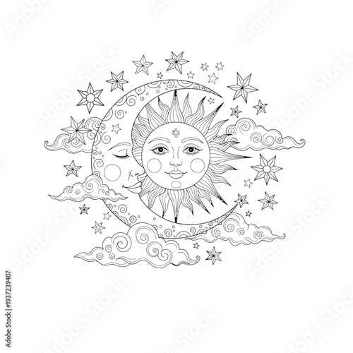 A blurry black and white image of a face with unclear features