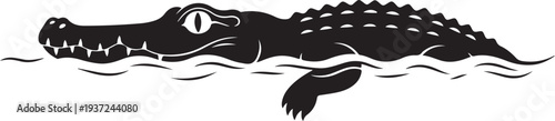 Black tribal wolf head silhouette vector illustration of a wild animal mascot logo design for a tattoo symbol