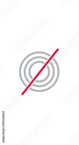 Abstract Geometric Composition: Forbidden Signals Symbolizing Interdiction and Restriction