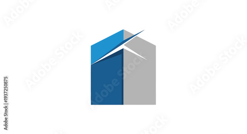 Abstract Geometric Logo Design Showcasing Modern Style and Visual Appeal For Business