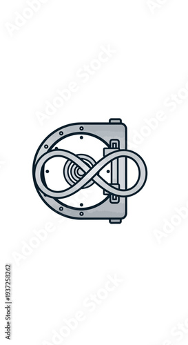 Conceptual Illustration Depicting Perpetual Security, Infinite Wealth, and Timeless Protection