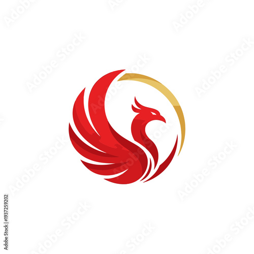 Elegant Phoenix Symbol: A Stunning Emblem of Renewal, Strength, and Dynamic Transformation