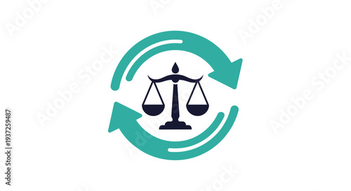 Equilibrium And Justice With A Sustainable Approach Presented Through An Abstract Symbolism