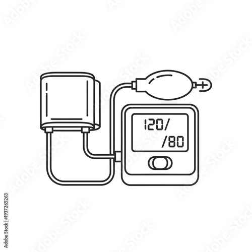 Blood Pressure Monitor Device Medical.