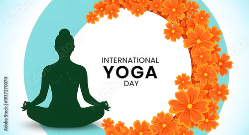 International yoga day celebration with meditation and wellness activities