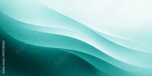An artistic vector illustration of a flowing blue wave design featuring abstract wavy lines and a light texture to create a motion pattern for a modern sea concept wallpaper backdrop