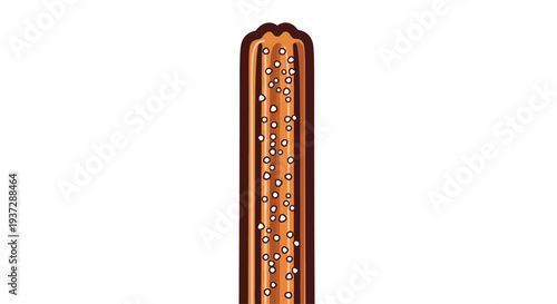 Close up of cigar details.