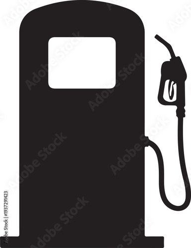 fuel pump icon with transparent background