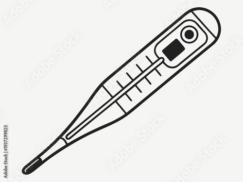 Digital thermometer for accurate temperature readings