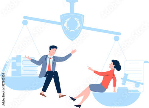 Attorney service. Legal action help. Lawyer service