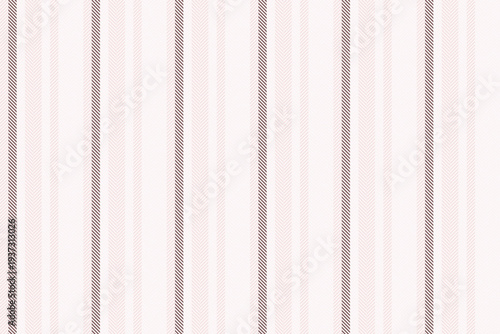 Colour stripe seamless pattern, site vector vertical background. Reel texture fabric textile lines in snow and sea shell colors.