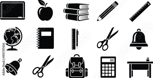 School and education icons