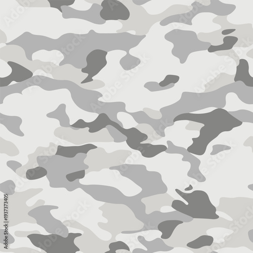 Camouflage texture seamless pattern. Abstract modern military camo ornament