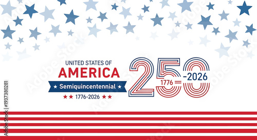 Set of patriotic stars and stripes design elements vector